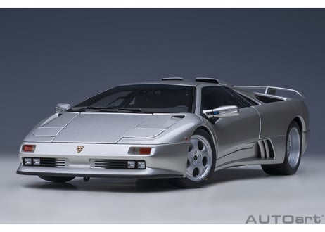 AUTOart 1/18　ランボルギーニ ディアブロ SE30 イオタ （TITANIO／メタリック・シルバー）　79143
