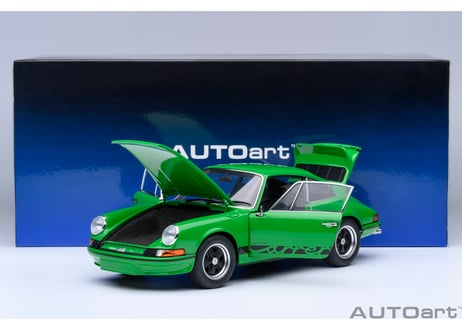AUTOart 1/18　ポルシェ 911 カレラ 2.7 RS （バイパー グリーン／ブラック・ストライプ）　78034