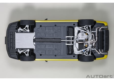 AUTOart 1/18　ホンダ NSX-R （NA2） （インディイエロー・パール）　73214
