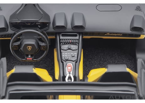 AUTOart 1/18　 リバティーウォーク LB‐シルエット ワークス ランボルギーニ ウラカン GT （メタリック・イエロー）　79127