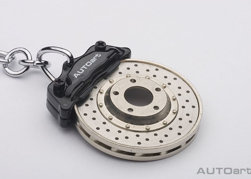 AUTOart レーシング ブレーキディスク キーチェーン （ブラック