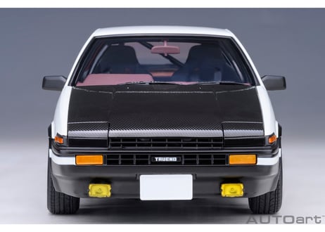 AUTOart 1/18　トヨタ スプリンター トレノ (AE86) 『頭文字 D』 “プロジェクトD” ファイナルバージョン　78786