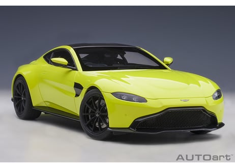 AUTOart 1/18　アストンマーチン ヴァンテージ 2019 （メタリック・ライムグリーン／カーボンブラック・ルーフ）　70279
