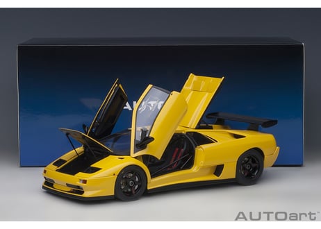 AUTOart 1/18　ランボルギーニ ディアブロ SV-R （SUPERFLY YELLOW／イエロー）　79147
