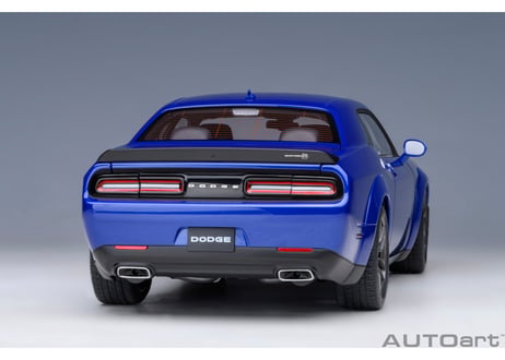 AUTOart 1/18　ダッジ チャレンジャー R/T スキャットパック ワイドボディ 2022 （INDIGO BLUE / メタリック・ブルー）　71772