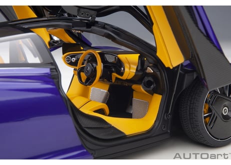 AUTOart 1/18　 マクラーレン スピードテール （メタリック・パープル）　76089