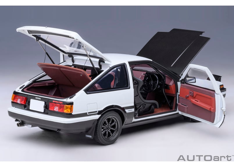 AE861週間限定　オートアート　スプリンタートレノ　ファイナルエディション