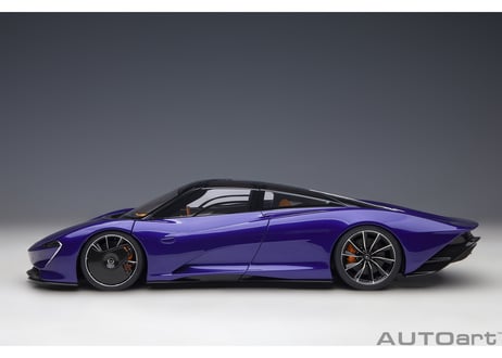 AUTOart 1/18　 マクラーレン スピードテール （メタリック・パープル）　76089