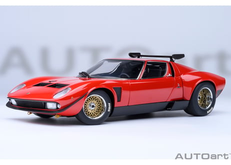AUTOart 1/18　ランボルギーニ ミウラ SVR “イオタ” （レッド）　79171