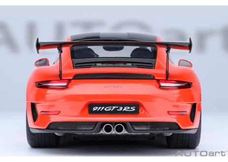 AUTOart 1/18　ポルシェ 911 （991.2） GT3 RS ヴァイザッハ・パッケージ （オレンジ／カーボンブラック）　78177