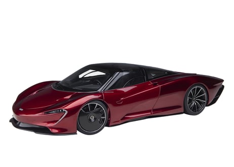 AUTOart 1/18　 マクラーレン スピードテール （メタリック・レッド）　76087