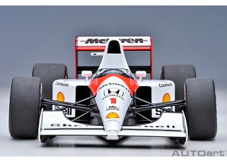 ＊再生産＊　AUTOart 1/18　マクラーレン ホンダ MP4/6 日本GP 1991年 #1 （アイルトン・セナ） ※マクラーレンロゴ入り　89140