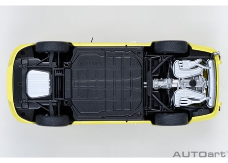 AUTOart 1/18　ポルシェ 911 カレラ 2.7 RS （ライトイエロー／グリーン・ストライプ）　78033