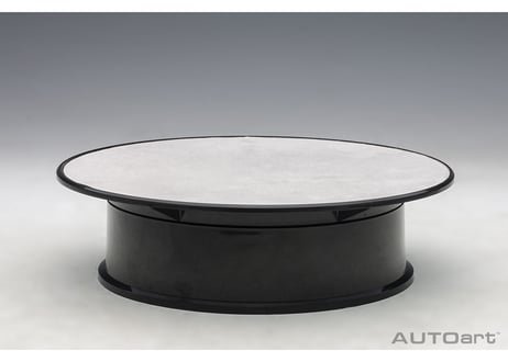 AUTOart　ロータリー ディスプレイ スタンド ・ スモール 直径20cm （シルバー）　		98018