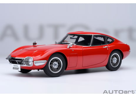 AUTOart 1/18　トヨタ 2000GT 1967 （レッド）　79547