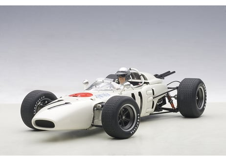 AUTOart 1/18　ホンダ RA272 F1 1965 #11 メキシコGP 優勝 (リッチー・ギンサー＜ドライバーフィギュア付き＞)　世界2,000台限定　86599