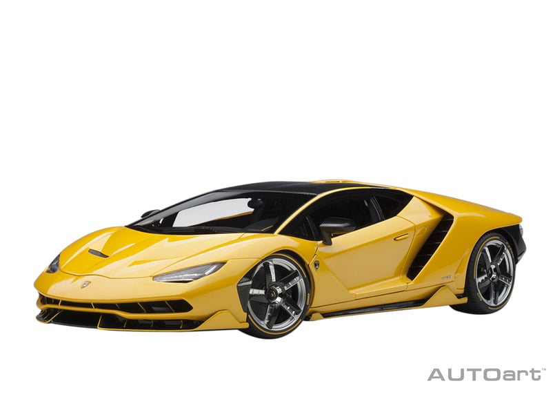 AUTOart 1/18 ランボルギーニ チェンテナリオ （メタリック・イエロー 