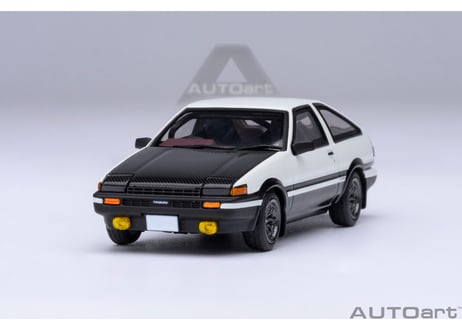 AUTOart 1/64　トヨタ スプリンター トレノ (AE86) 『頭文字 D』 “プロジェクトD” ファイナルバージョン　20036