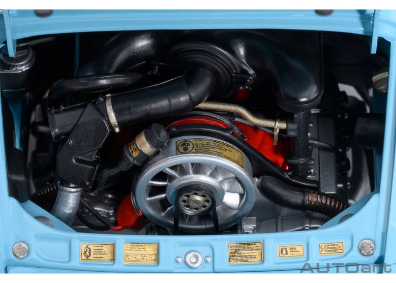 AUTOart 1/18 ポルシェ 911 カレラ 2.7 RS （ガルフブルー／ブラック