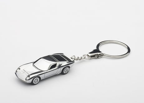 AUTOart  1/87スケール　ランボルギーニ ミウラ キーチェーン （アルミニウム）　41609