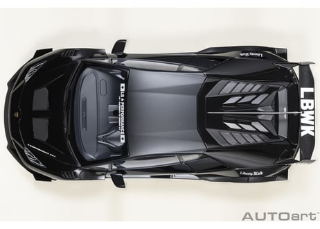 AUTOart 1/18　 リバティーウォーク LB‐シルエット ワークス ランボルギーニ ウラカン GT （ブラック）　79129