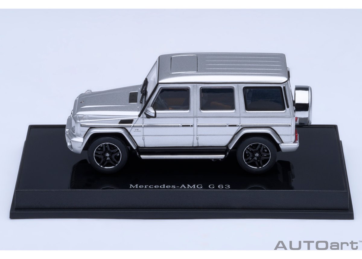 AUTOart 1/64 メルセデス・AMG G 63 2017 （シルバー） 20114 |