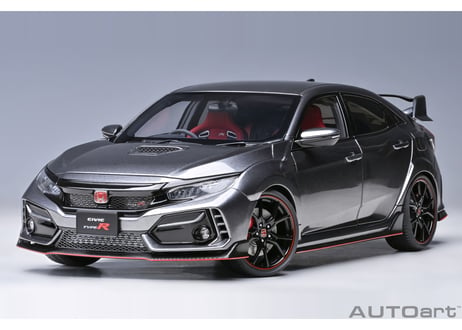 AUTOart 1/18　ホンダ シビック タイプR （FK8） 2021 （ポリッシュドメタル・メタリック）　73221