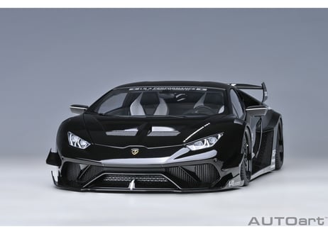AUTOart 1/18　 リバティーウォーク LB‐シルエット ワークス ランボルギーニ ウラカン GT （ブラック）　79129