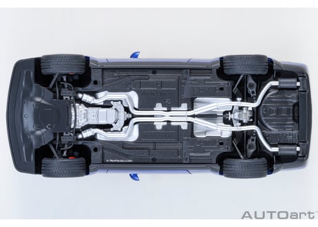 AUTOart 1/18　ダッジ チャレンジャー SRT ジェイルブレイク 2022 （メタリック・ブルー／カーボンブラック・ストライプ ＜INDIGO BLUE＞）　71763