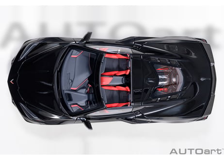 AUTOart 1/18　シボレー コルベット （C8） スティングレイ Z51 （ブラック）　71280