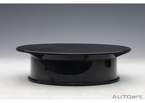 AUTOart　ロータリー ディスプレイ スタンド ・ スモール 直径20cm （ブラック）　98017