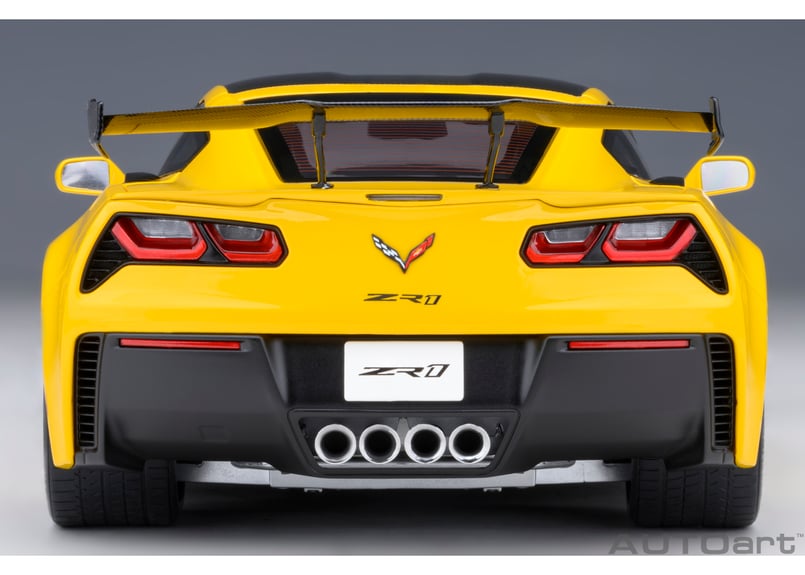 AUTOart 1/18 シボレー コルベット (C7) ZR1 (イエロー AUTOart 1/18 シボレー コルベット (C7) ZR1 (イエロー