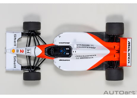 AUTOart 1/18　マクラーレン ホンダ MP4/6 日本GP 1991年 #2 （ゲルハルト・ベルガー） ※マクラーレンロゴ入り　89151