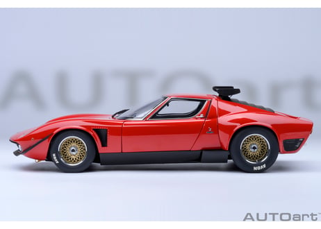 AUTOart 1/18　ランボルギーニ ミウラ SVR “イオタ” （レッド）　79171