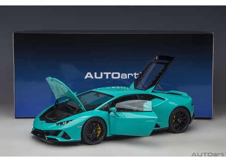 AUTOart 1/18　ランボルギーニ ウラカン EVO （ターコイズブルー）　79211