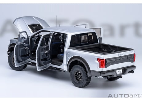 AUTOart 1/18　フォード F-150 ラプター スーパークルー 2019 （メタリック・シルバー）　72950
