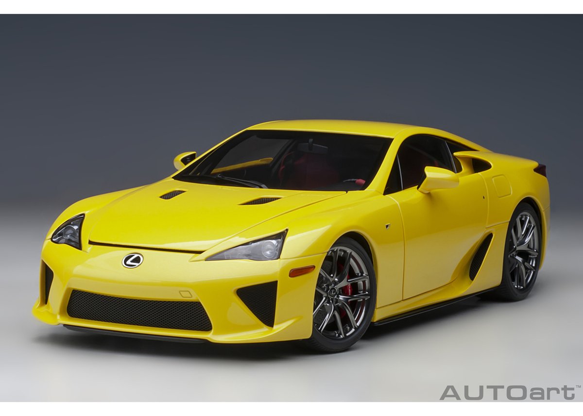 AUTOart 1/18 レクサス LFA （パール・イエロー） 78854 | AUTOar