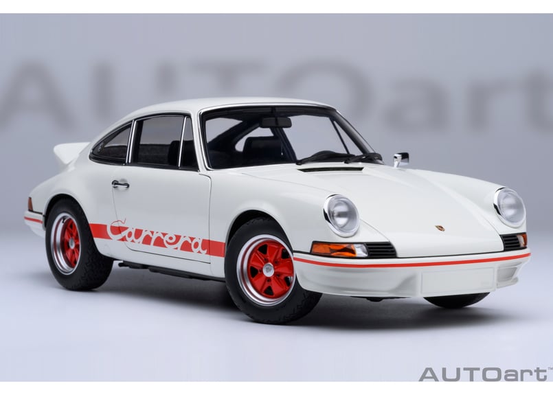 オートアート1/18ミニカー ポルシェ911(964) カレラRS ホワイト オートアート 1/18 ポルシェ 911 カレラ 2.7 RS サーキットの狼