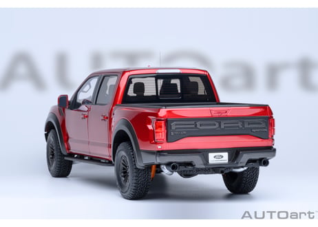 AUTOart 1/18　フォード F-150 ラプター スーパークルー 2019 （メタリック・レッド）　72948