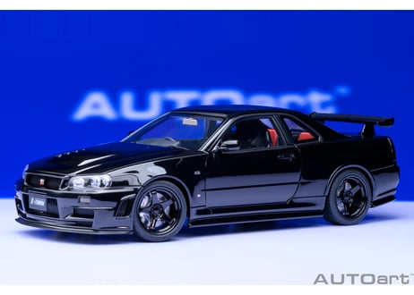 AUTOart 1/18　ニスモ R34 GT-R Z-tune （ブラックパール）　77463