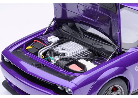 AUTOart 1/18　ダッジ チャレンジャー SRT スーパー ストック 2023 （パール・パープル ＜PLUM CRAZY＞）　71768