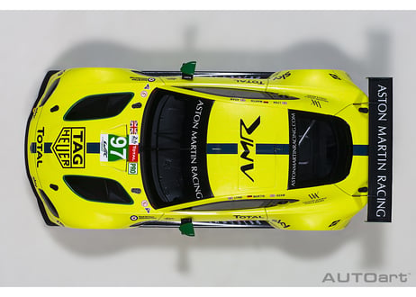 AUTOart 1/18　アストンマーチン ヴァンテージ GTE 2018 #97 （ル・マン24時間レース LMGTE Proクラス）＊開閉無し　	81809