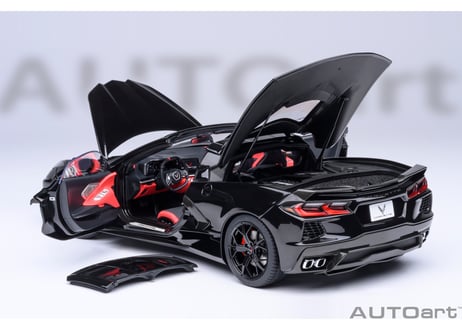 AUTOart 1/18　シボレー コルベット （C8） スティングレイ Z51 （ブラック）　71280