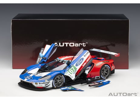 AUTOart 1/18　フォード GT 2017 #67 （ル・マン24時間レース LMGTE Proクラス2位）　81710