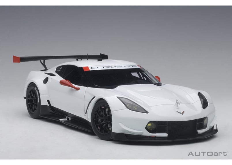 AUTOart 1/18 シボレー コルベット C7.R (ホワイト) 81650 | AUT...