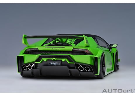 AUTOart 1/18　 リバティーウォーク LB‐シルエット ワークス ランボルギーニ ウラカン GT （パール・グリーン）　79128
