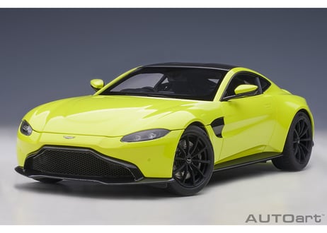 AUTOart 1/18　アストンマーチン ヴァンテージ 2019 （メタリック・ライムグリーン／カーボンブラック・ルーフ）　70279