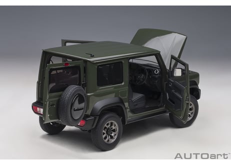 AUTOart 1/18　スズキ ジムニー シエラ （JB74） （モスグリーン） 78509