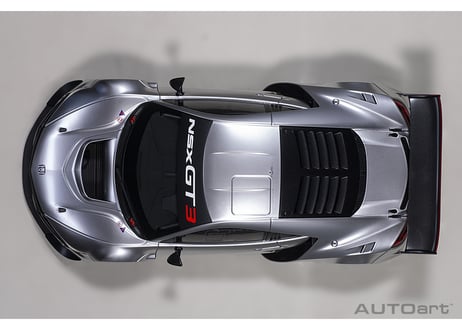 AUTOart 1/18　ホンダ NSX GT3 2018 （ハイパー・シルバー）＊開閉無　81897