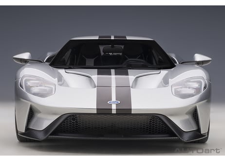 AUTOart 1/12　フォード GT 2017 （メタリック・シルバー／ブラック・ストライプ）　12108
